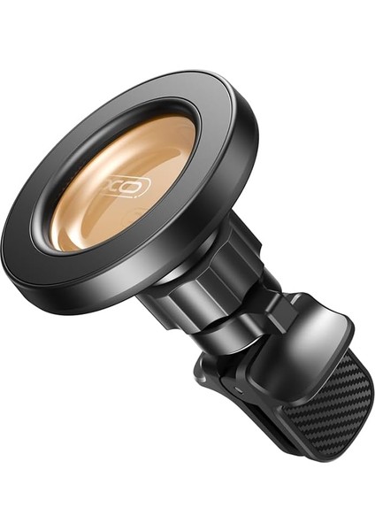 Xo Is Beauty Manyetik Telefon Tutucu – 360° Dönebilen C129 | Havalandırma Izgarasına Takılabilen | Güçlü Neodimyum Mıknatıslı, Araç Içi Uygun Kompakt Telefon Standı (Siyah)