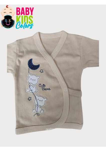 Fitilli Kumaşa Ayıcık Nakışlı Poşette 5'li Set fırsatları