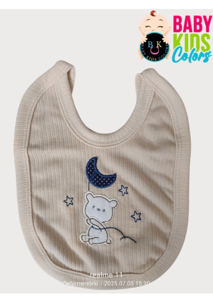 Fitilli Kumaşa Ayıcık Nakışlı Poşette 5'li Set indirimleri