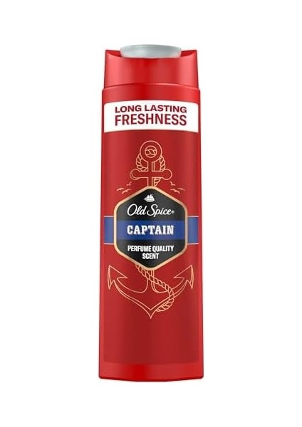 Old Spice Captain Erkekler Için Duş Jeli ve Şampuan 400 ml modelleri