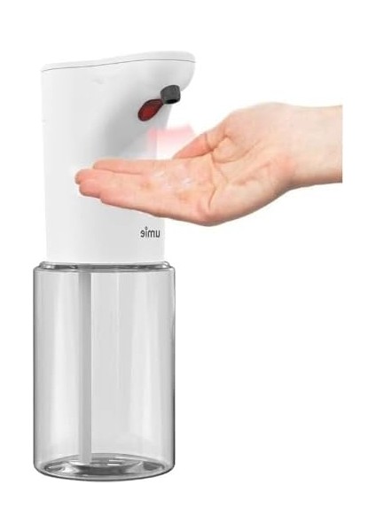 Sabunluk Otomatik Sensörlü Kremlik Şampuanlık Pilli Sensörlü Fotoselli Otomatik 300ML Beyaz SL-U02 modelleri