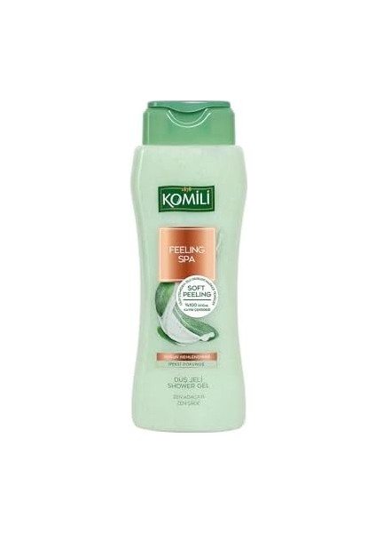 Komili 1878 Feeling Spa Adaçayı Duş Jeli - Yoğun Nemlendirme - Vegan - 500 ml