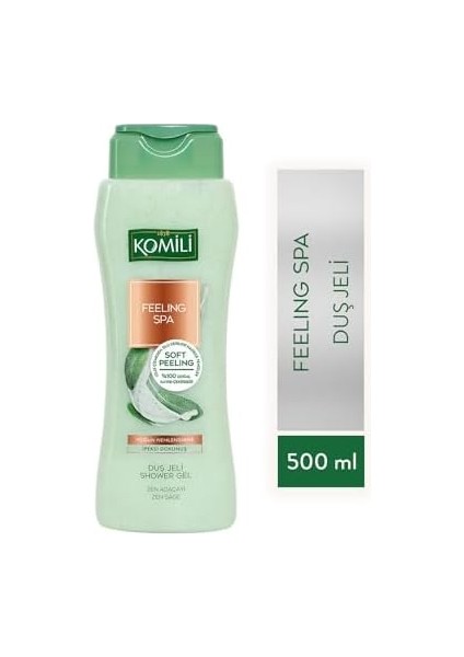 Komili 1878 Feeling Spa Adaçayı Duş Jeli - Yoğun Nemlendirme - Vegan - 500 ml fiyatları