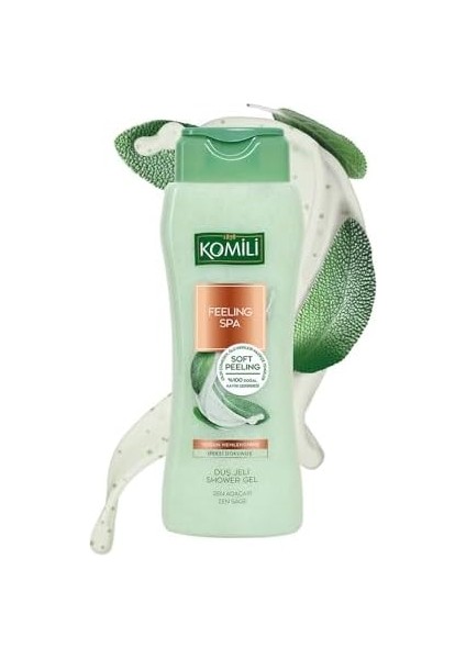 Komili 1878 Feeling Spa Adaçayı Duş Jeli - Yoğun Nemlendirme - Vegan - 500 ml modelleri