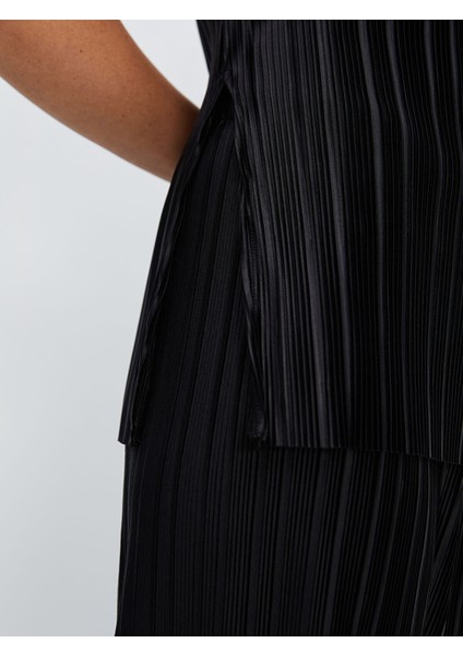 Yeni Sezon Bisiklet Yaka Dokulu Kadın Bluz modelleri