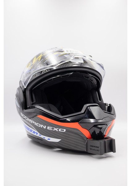 Scorpion Exo-Tech Evo Kask Için (Kask Hariç ) Aksiyon Kamerası Kask Çene Bağlantı Aparatı Chin Mount fiyatları