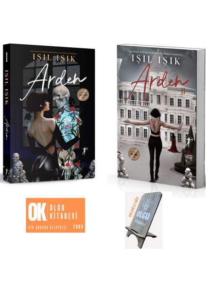 Arden 1 - 2 / Işıl Işık / 2 Kitap Set (Orjinalkitap - Telefon Tutucu Hediye)