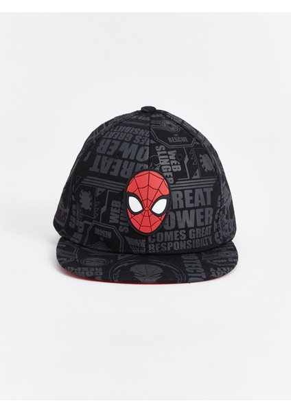 Yeni Sezon Spider-Man Baskılı Erkek Çocuk Kep Şapka