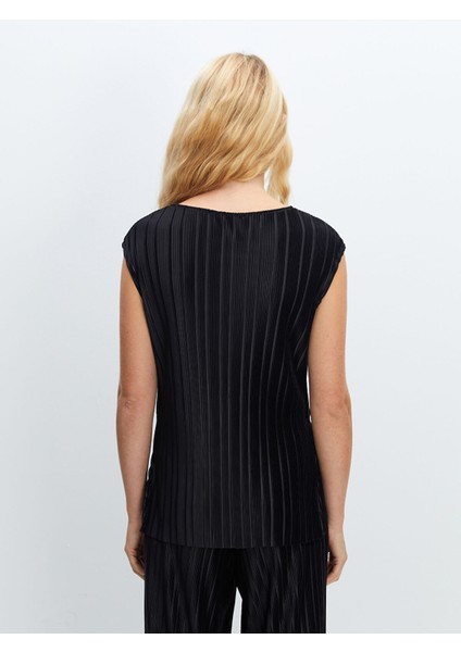 Yeni Sezon Bisiklet Yaka Dokulu Kadın Bluz fırsatları