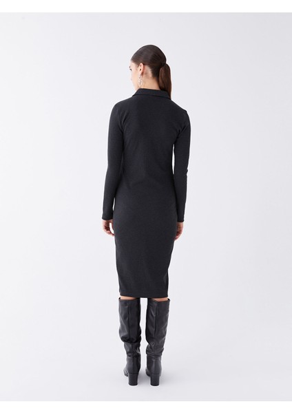 Yeni Sezon Düz Uzun Kollu Kadın Gömlek Elbise indirimleri