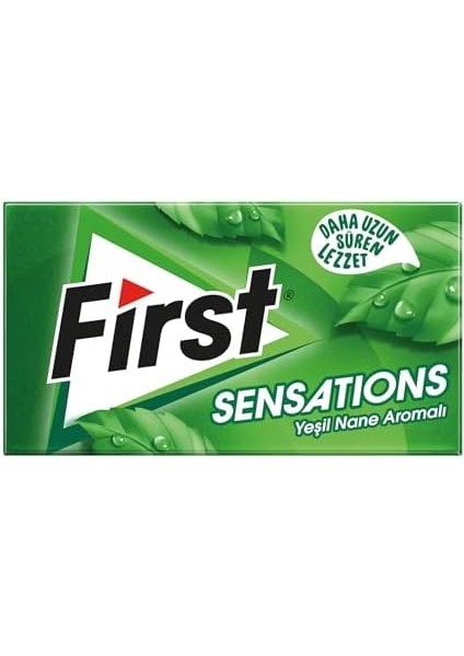 First Sensations Yeşil Nane Aromalı Sakız 27 gr - 240 Adet
