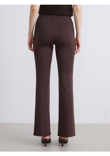 Yeni Sezon Beli Lastikli Ispanyol Paça Kadın Tayt Pantolon fırsatları