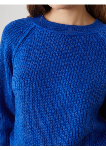 Yeni Sezon Bisiklet Yaka Kadın Triko Kazak modelleri