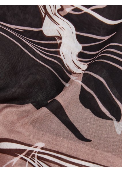 Yeni Sezon Çiçek Desenli Kadın Şal modelleri