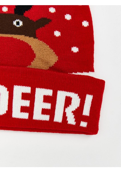 Yeni Sezon Yılbaşı Temalı Erkek Triko Bere fiyatları