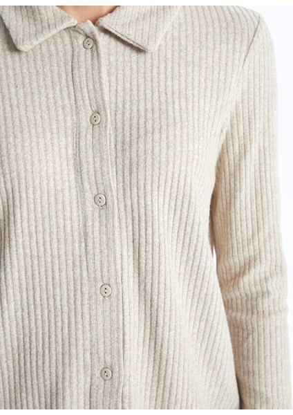 Yeni Sezon Düz Uzun Kollu Kadın Gömlek fırsatları