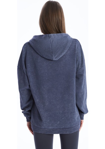 Yeni Sezon Baskılı Uzun Kollu Oversize Kadın Hoodie indirimleri