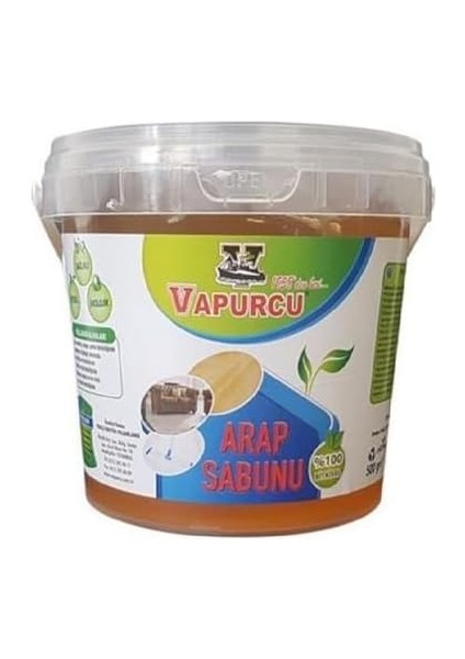 Vapurcu Arap Sabunu Jel 500 gr