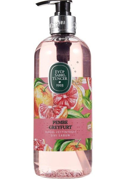 Eyüp Sabri Tuncer Doğal Zeytinyağlı Sıvı Sabun Pembe Greyfurt 500 ml Pet Şişe modelleri