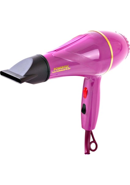 Powertec TR-501 Profesyonel Fön Makinesi Mor