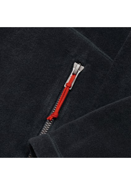 Erkek Brooks Rahat Kesim Fermuarlı Kalın Polar Ceket fırsatları