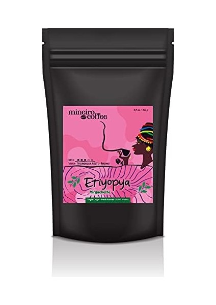 Mineiro Coffee Etiyopya Yirgacheffe Single Origin Moka Pot Kahve 250 gr fiyatları