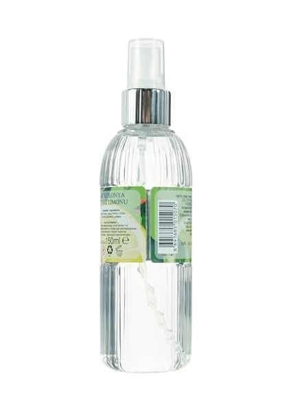 Eyüp Sabri Tuncer Çeşme Limonu Kolonyasi Silindir Pet Şişe Sprey (150 Ml)