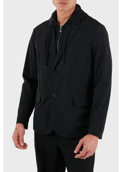 Regular Fit Çıkarılabilir Iç Panelli Kapüşonlu Ceket Erkek Ceket XM001199 AF16635 UC001