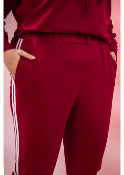 Büyük Beden Kapüşonlu 2 Iplik Eşofman Takım