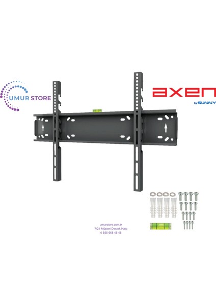 50'' AX50FMN501 / 43”- 65” Inç LCD LED Televizyon Sabit Duvar Askı Aparatı