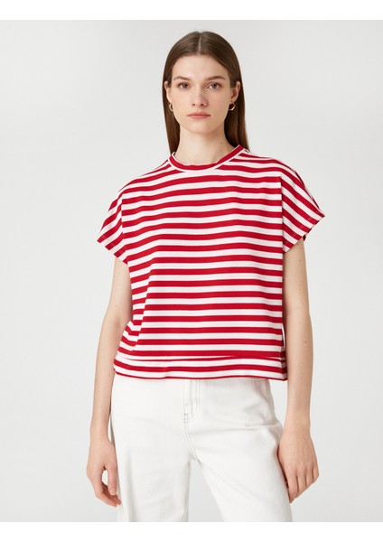 Kısa Kollu Tişört Bisiklet Yaka modelleri