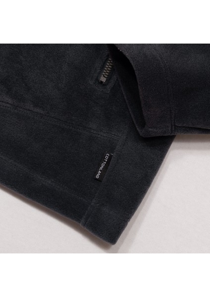 Erkek Brooks Rahat Kesim Fermuarlı Kalın Polar Ceket