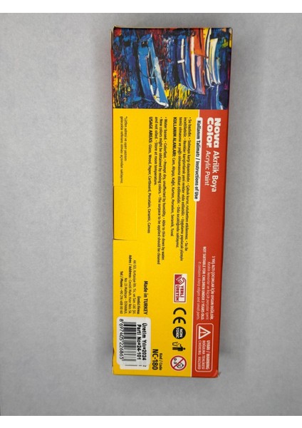 Colar Akrilik Boya 30 ml 6 Renk fırsatları