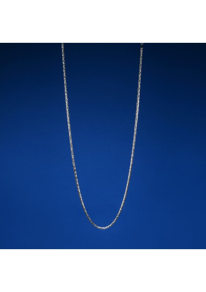 80 Mikron Naturel Yuvarlak Kral Gümüş Zincir fırsatları