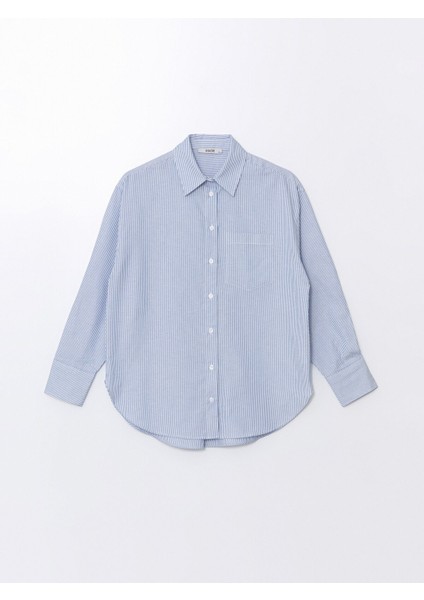 Yeni Sezon Çizgili Kadın Gömlek indirimleri