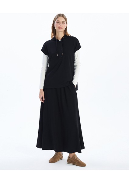 Yeni Sezon Beli Lastikli Kadın Etek