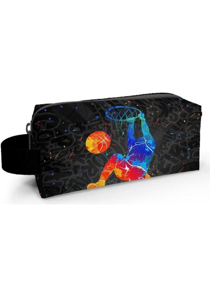 Gri Basketbol Tek Bölmeli - Erkek Çocuk Çantası