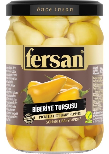 Fersan Biberiye Biber Turşusu 370 ml