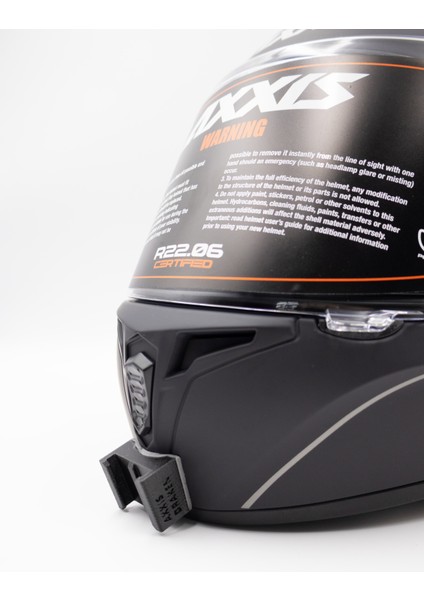 Axxis Draken S Kask Için (Kask Hariç ) Aksiyon Kamerası Kask Çene Bağlantı Aparatı Chin Mount modelleri