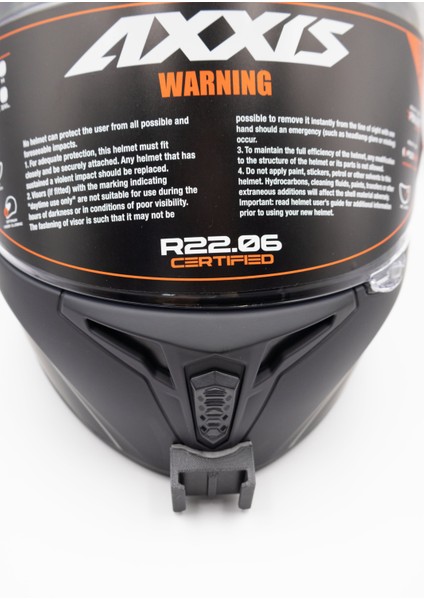 Axxis Draken S Kask Için (Kask Hariç ) Aksiyon Kamerası Kask Çene Bağlantı Aparatı Chin Mount