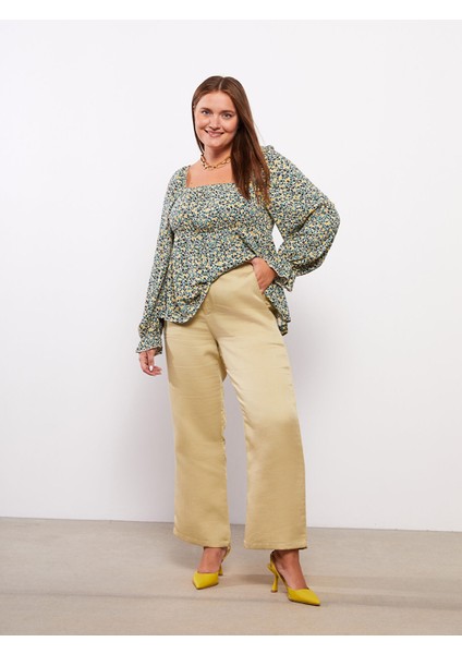 Yeni Sezon Normal Bel Standart Fit Kadın Pantolon fırsatları