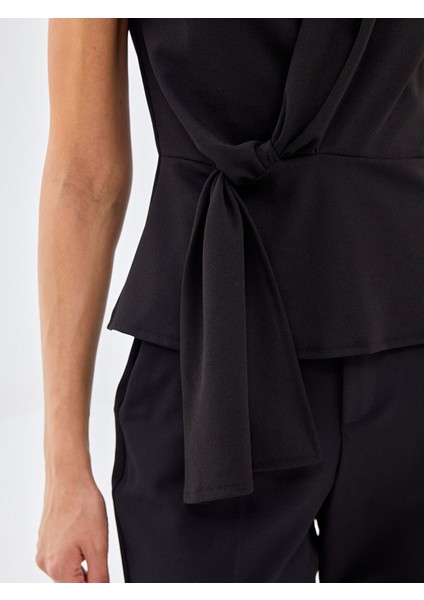 Yeni Sezon Kruvaze Yaka Kadın Tişört modelleri