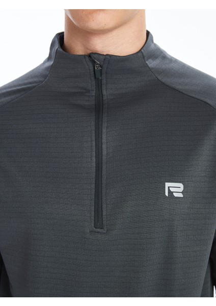 Yeni Sezon Dik Yaka Uzun Kollu Erkek Spor Tişört modelleri