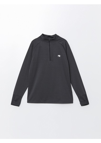 Yeni Sezon Dik Yaka Uzun Kollu Erkek Spor Tişört indirimleri