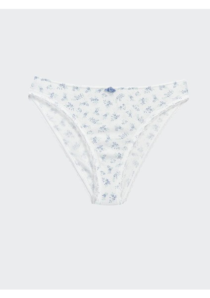 Yeni Sezon Çiçekli Bikini Külot