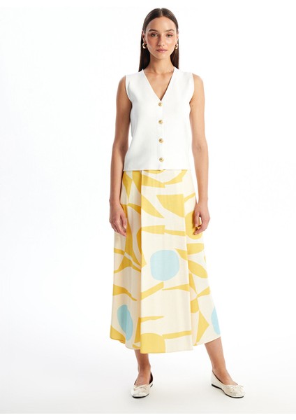 Yeni Sezon V Yaka Kadın Triko Yelek fiyatları