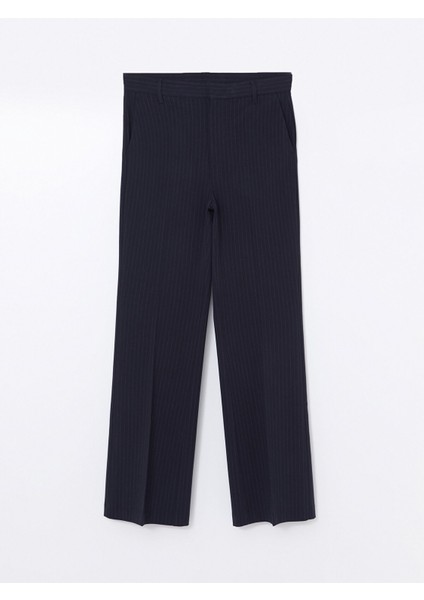 Yeni Sezon Standart Fit Çizgili Kadın Pantolon indirimleri