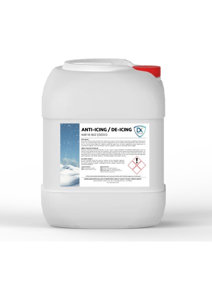 Antı-Icıng / De-Icıng – Kar ve Buz Çözücü 30KG