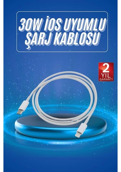 Type-C Ligtning 30W Ios Şarj Kablosu Hızlı Şarj Kablosu fiyatları