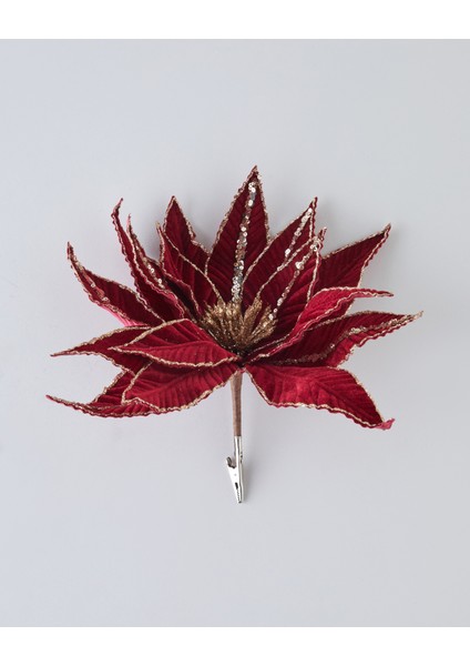 Bella Tek Dal Yapay Çiçek 25 cm Kırmızı